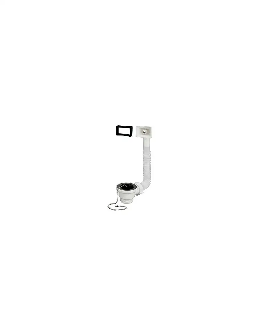 PILETTA LAVELLO INOX + TROPPO PIENO