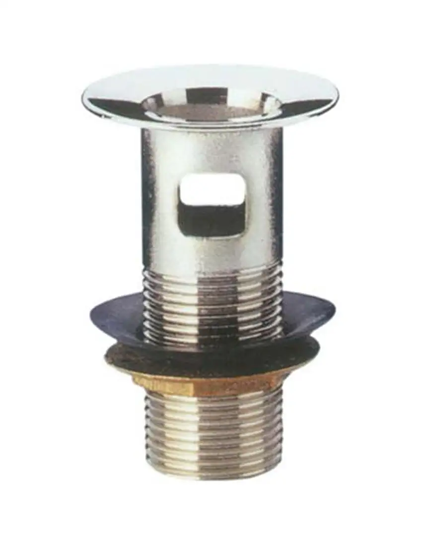 PILETTA SCARICO BIDET + TROPPO PIENO OTTONE CROMATO 1" CFPZ 2