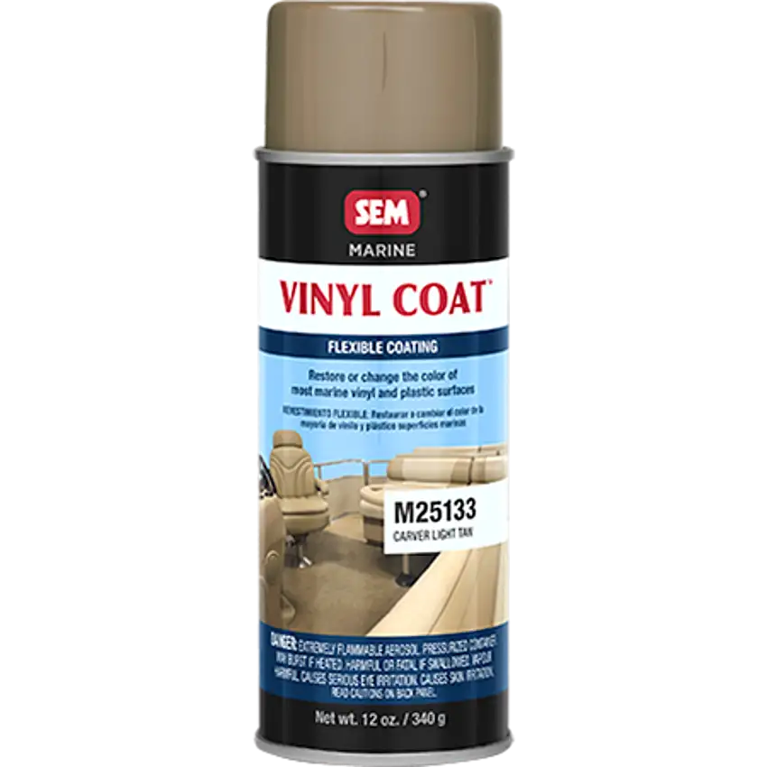 SEM Marine Vinyl Coat Carver Light Tan - 473 ml
