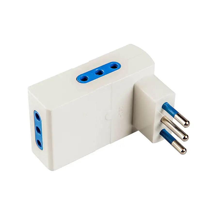Adattatore Triplo SSP S10-P10A 2P+T B, Polypool