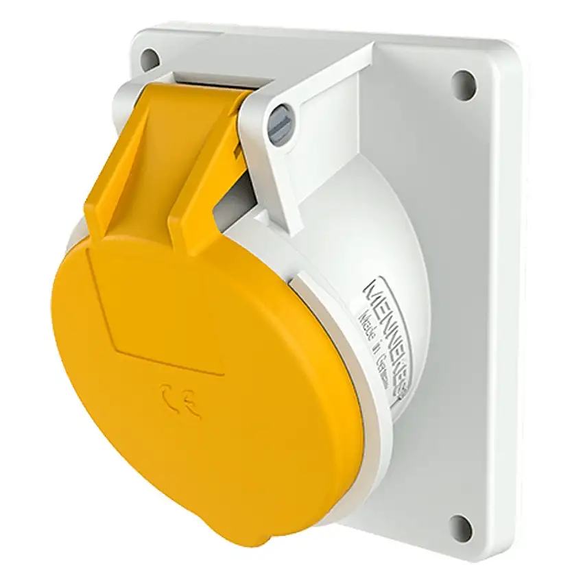 Presa incasso 32A 2P+T 110V grado IP44 Mennekes