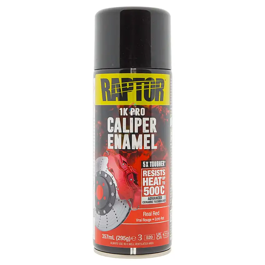Raptor Caliper Enamel - Vernice per pinze freno ROSSA lucida bomboletta 400ml