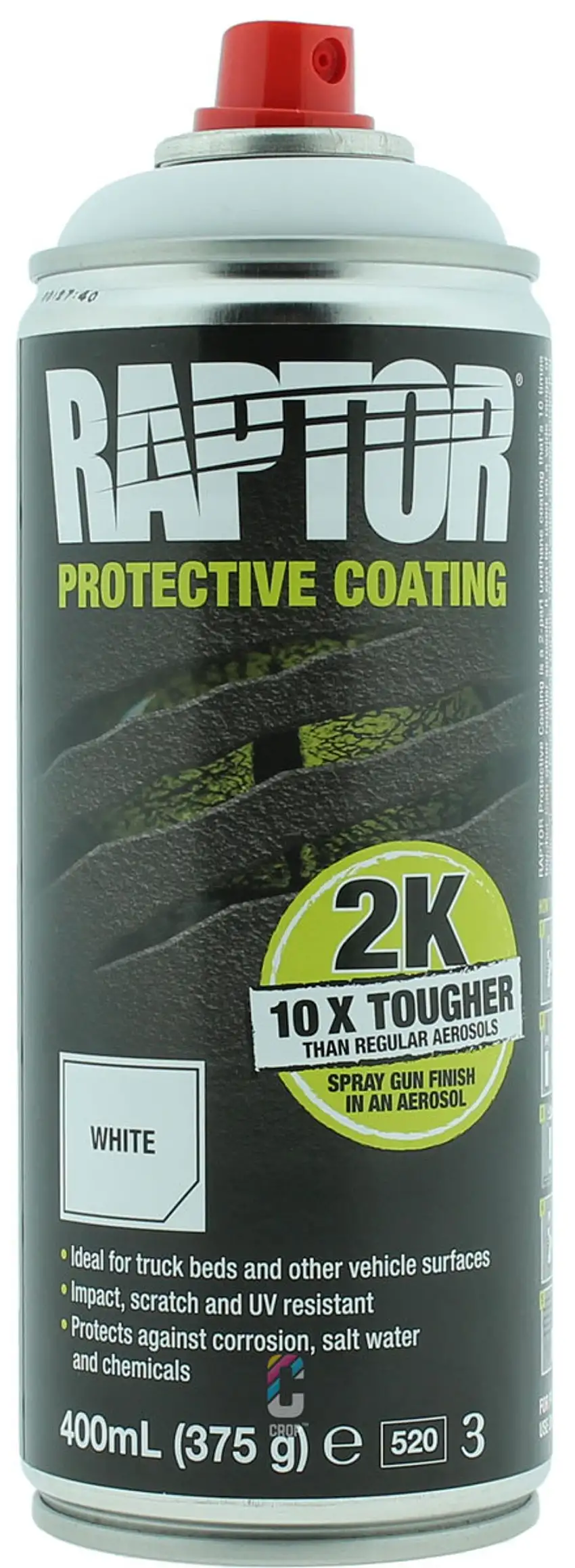 Raptor Liner Bomboletta 2K Rivestimento Protettivo - Bianco 400ml