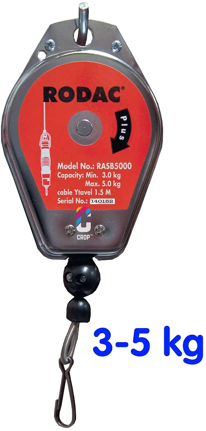 RODAC RASB5000 Bilanciatore a Molla - 5kg