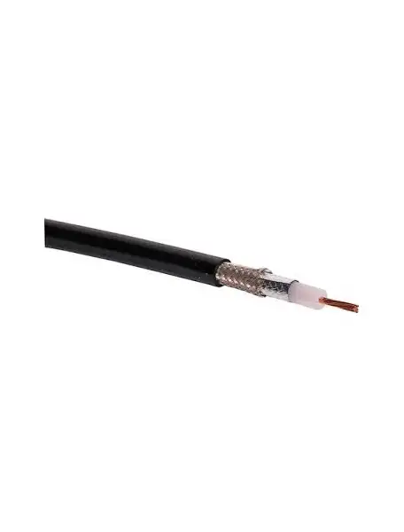 rg59/bu cavo coax doppia guaina pe matassa da 100 metri RMCRG59BUDGPEB