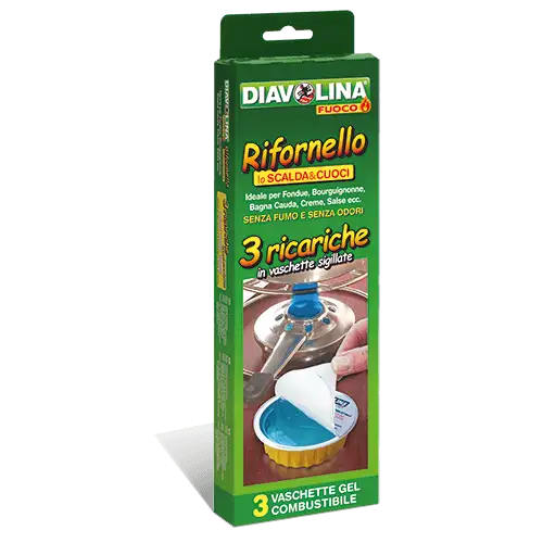 Rifornello gel 3 pezzi Diavolina