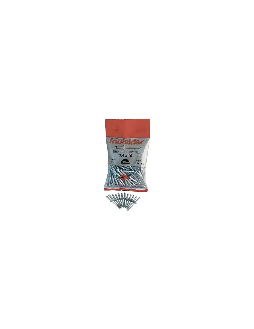 RIVETTO A STRAPPO ALLUMINIO FRIULSIDER MM 4,8X14 CFPZ 100