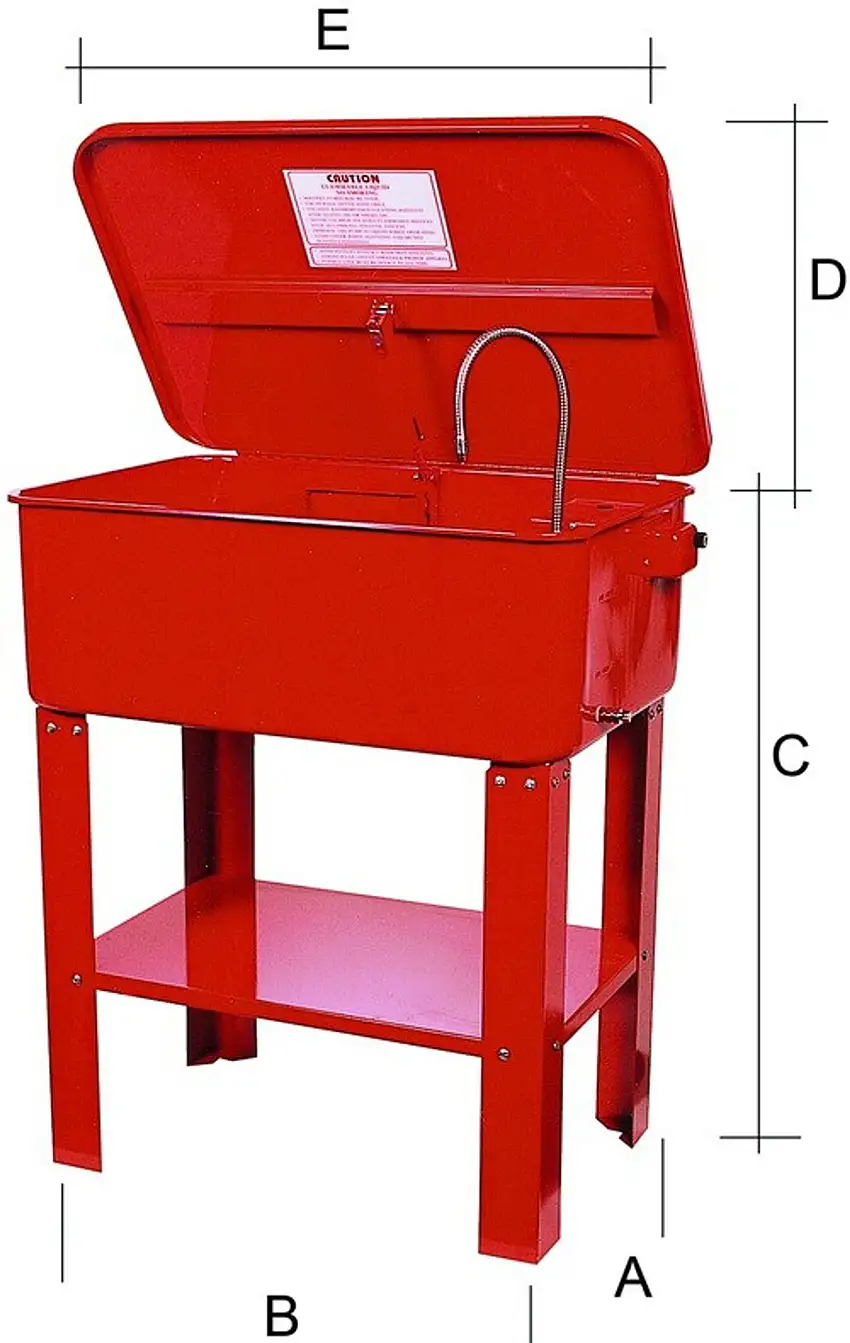 RODAC TL220N Vasca Lavapezzi 75 liter