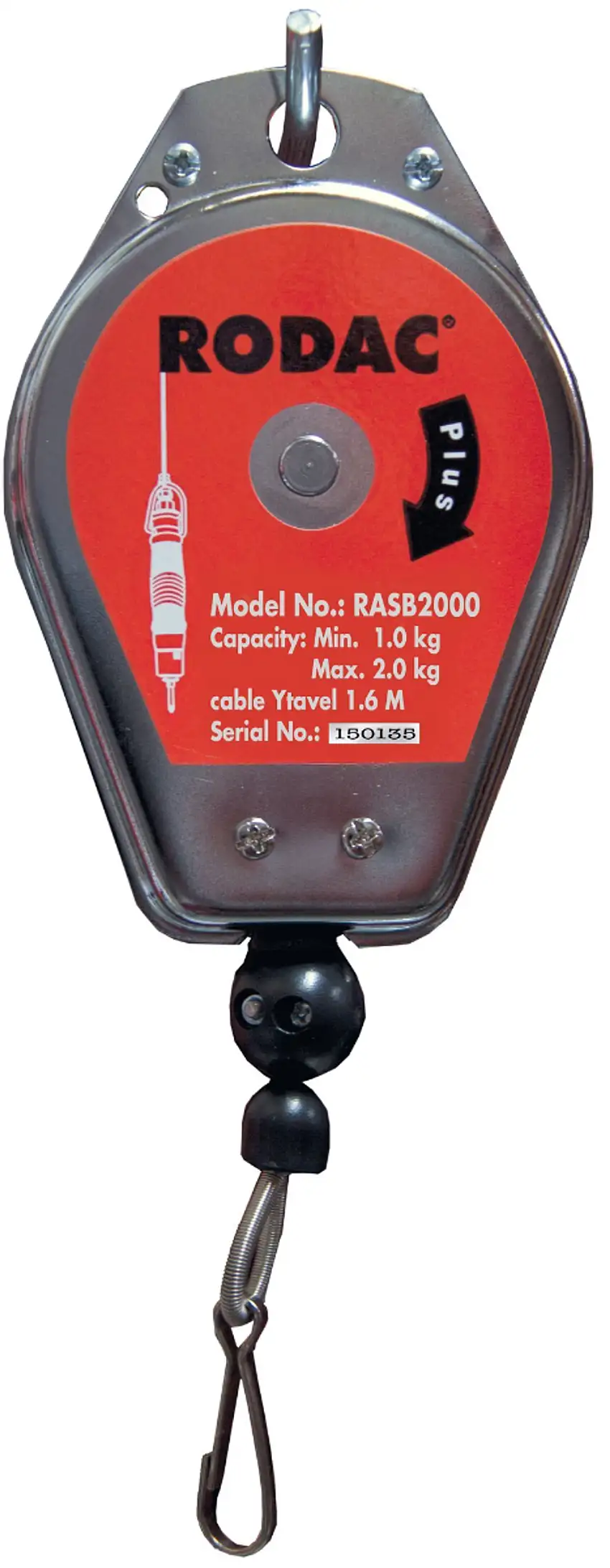 RODAC RASB2000 Bilanciatore a Molla - 2kg