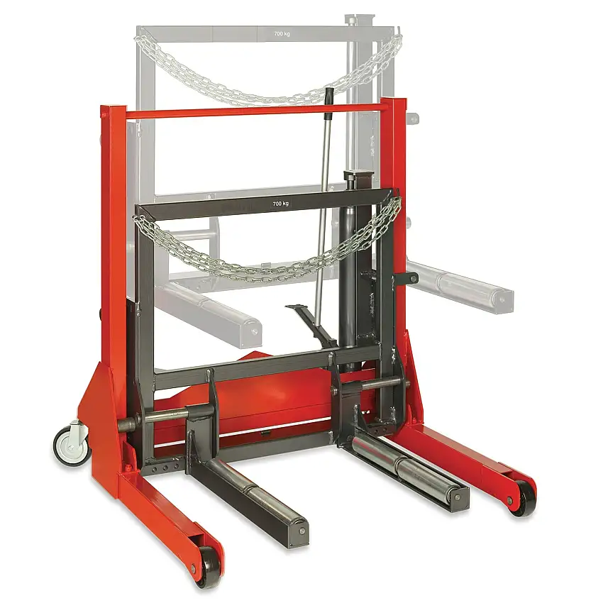 RODAC RQWD600 Sollevatore Ruote 750kg Regolabile
