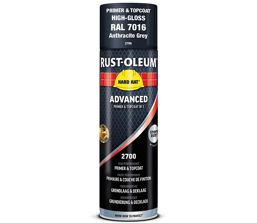 Rust-Oleum Bomboletta Primer e Vernice 2in1 RAL7016 - Grigio Antracite 500ml