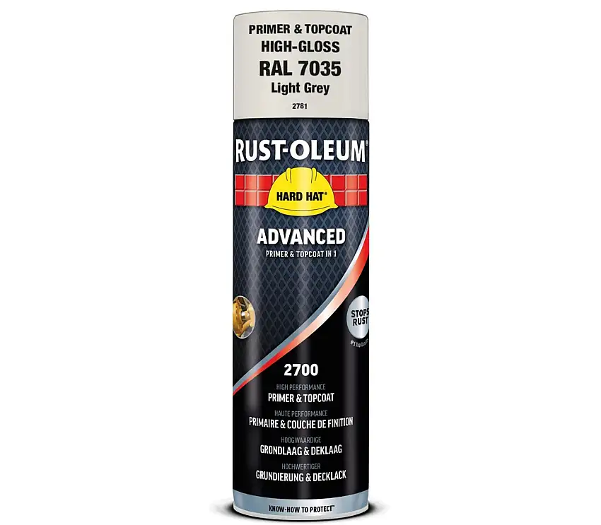 Rust-Oleum Bomboletta Primer e Vernice 2in1 RAL7035 - Grigio Luce 500ml