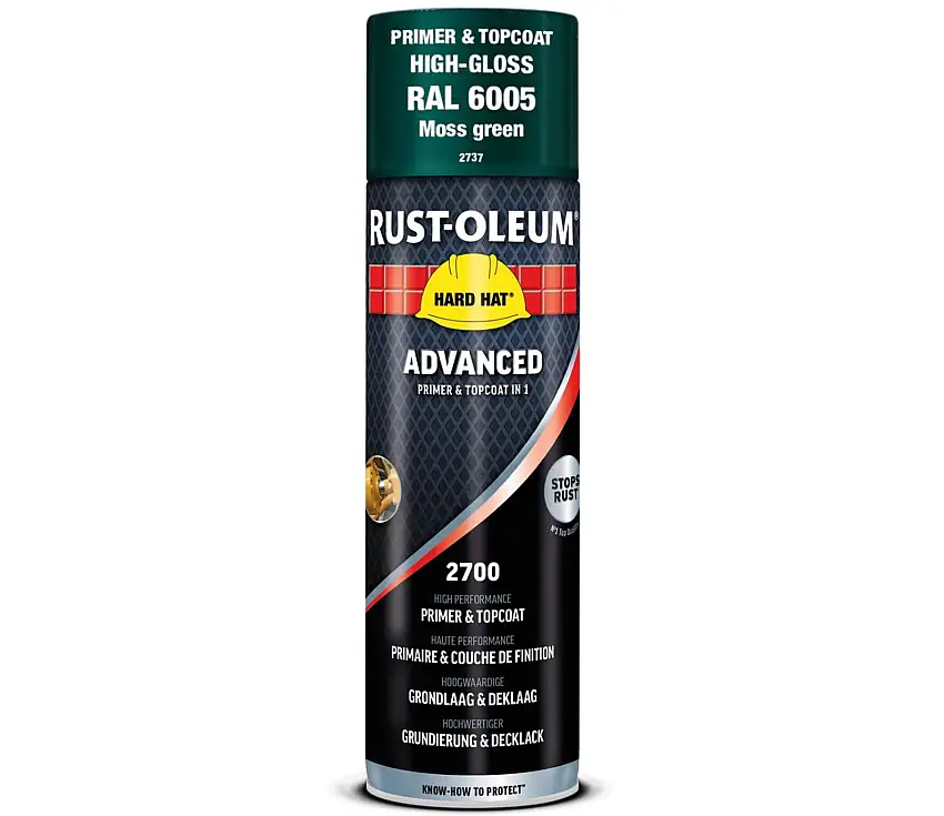 Rust-Oleum Bomboletta Primer e Vernice 2in1 RAL6005 - Verde Muschio 500ml