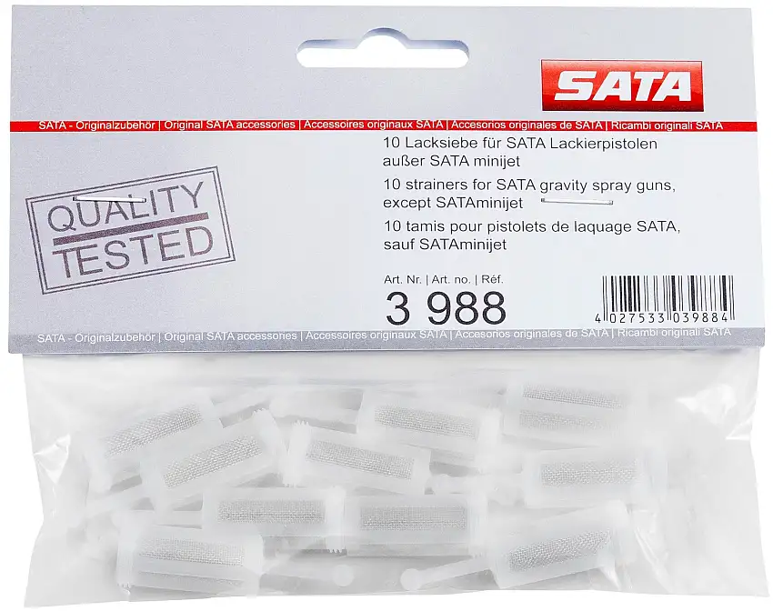SATA Filtri per verniciatura 300 micron