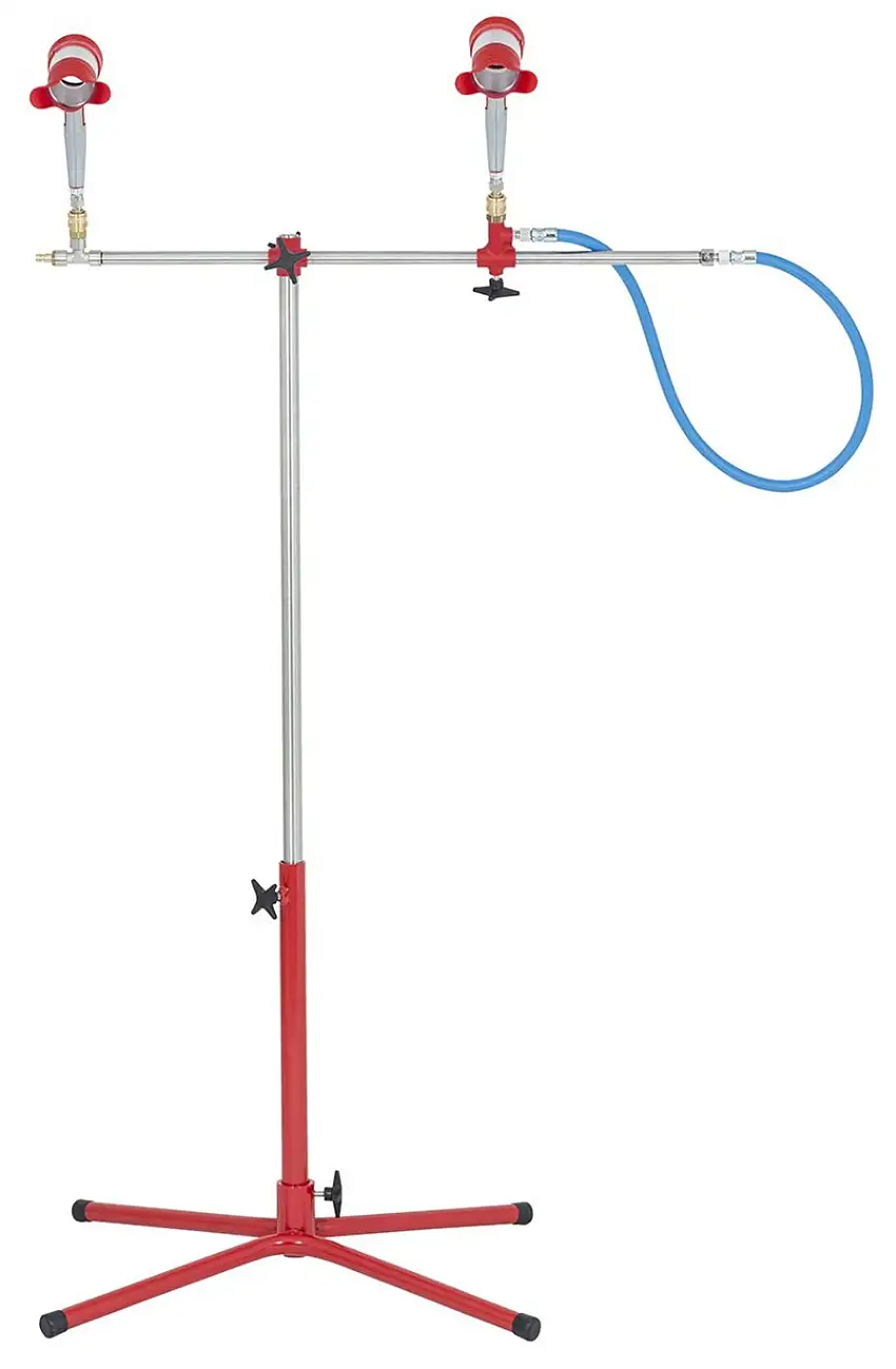 SATA Dry Jet 2 Cavalletto Con 2 Pistole Venturi