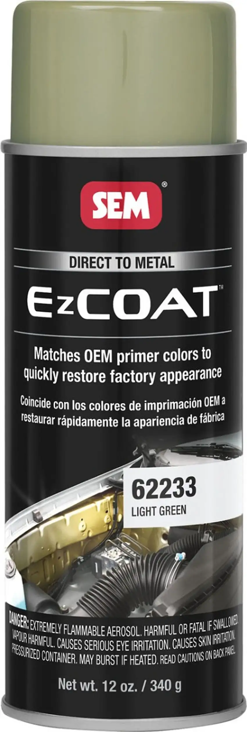 SEM Ez Coat Verde Chiaro Per Metalli 473ml