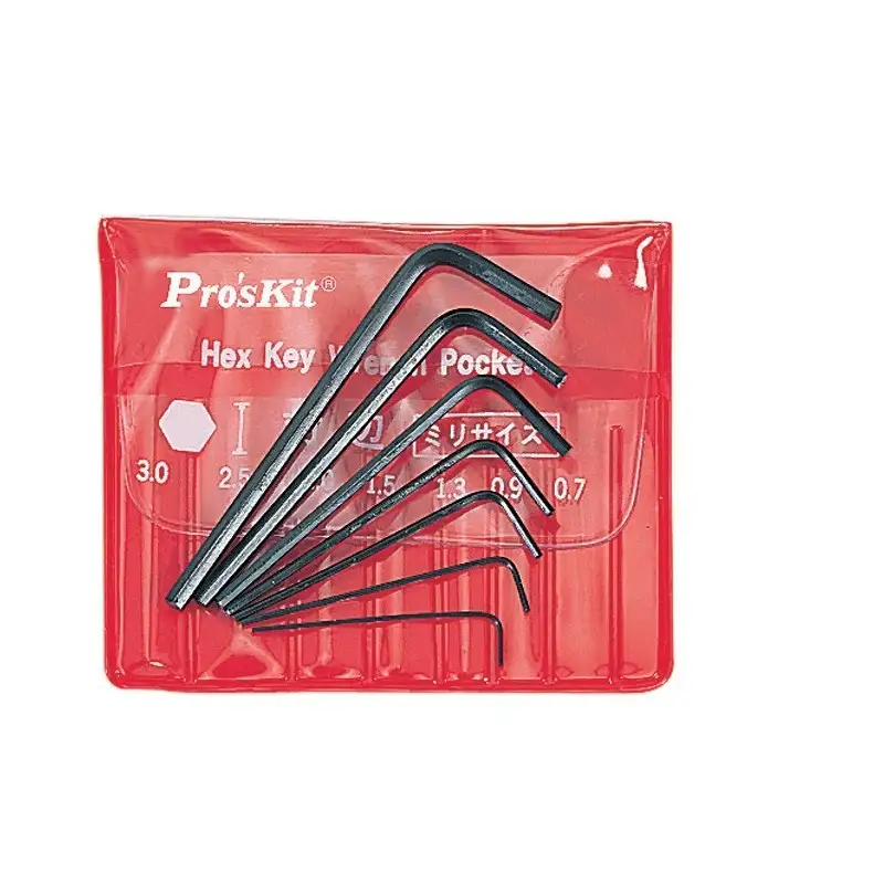 Set 7 pezzi mini chiavi esagonali 8PK-022