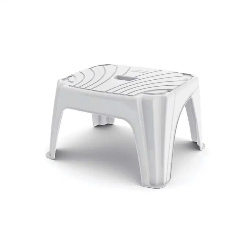 Sgabello step 2 cm.45x35x25h colori assortiti bama
