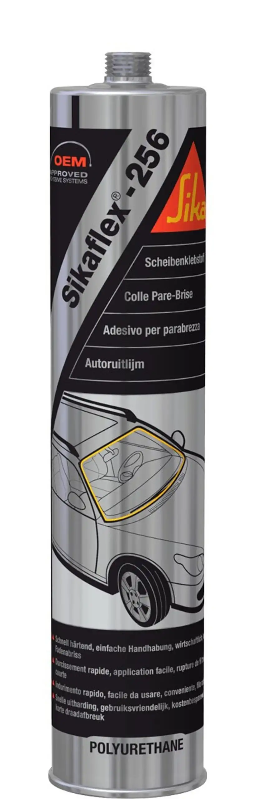 SikaFlex 256 Sigillante Adesivo Per Parabrezza - 300ml