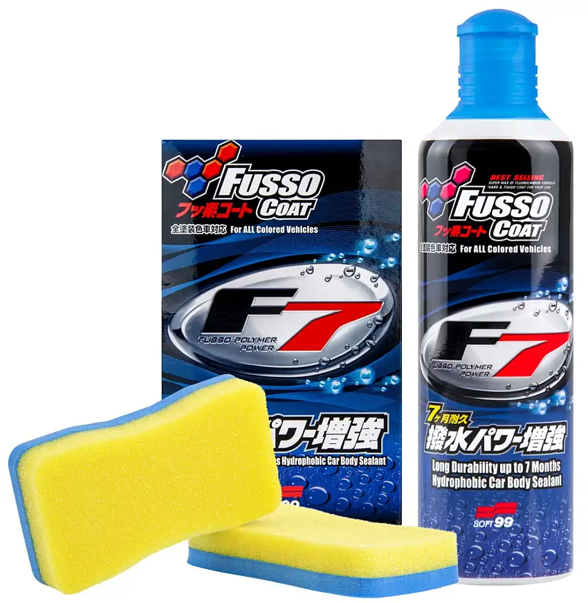 Soft99 Fusso Coat F7 All Colours 300 ml