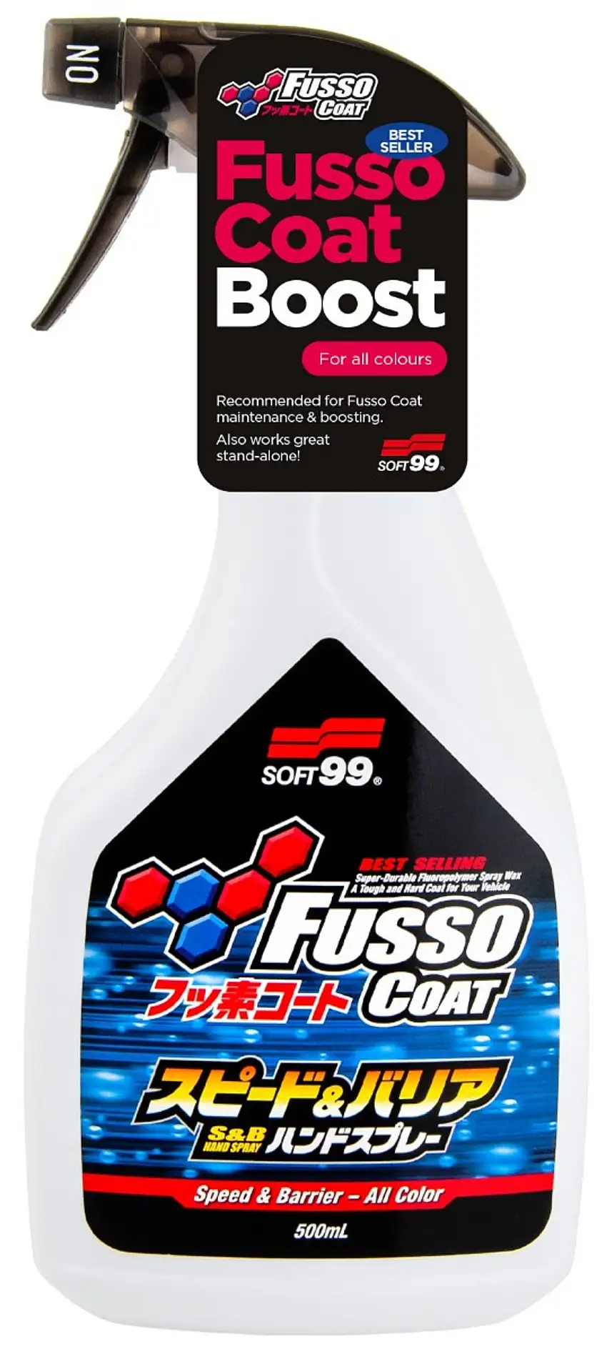 Soft99 Fusso Coat Speed & Barrier - Cera Spray Auto 500ml