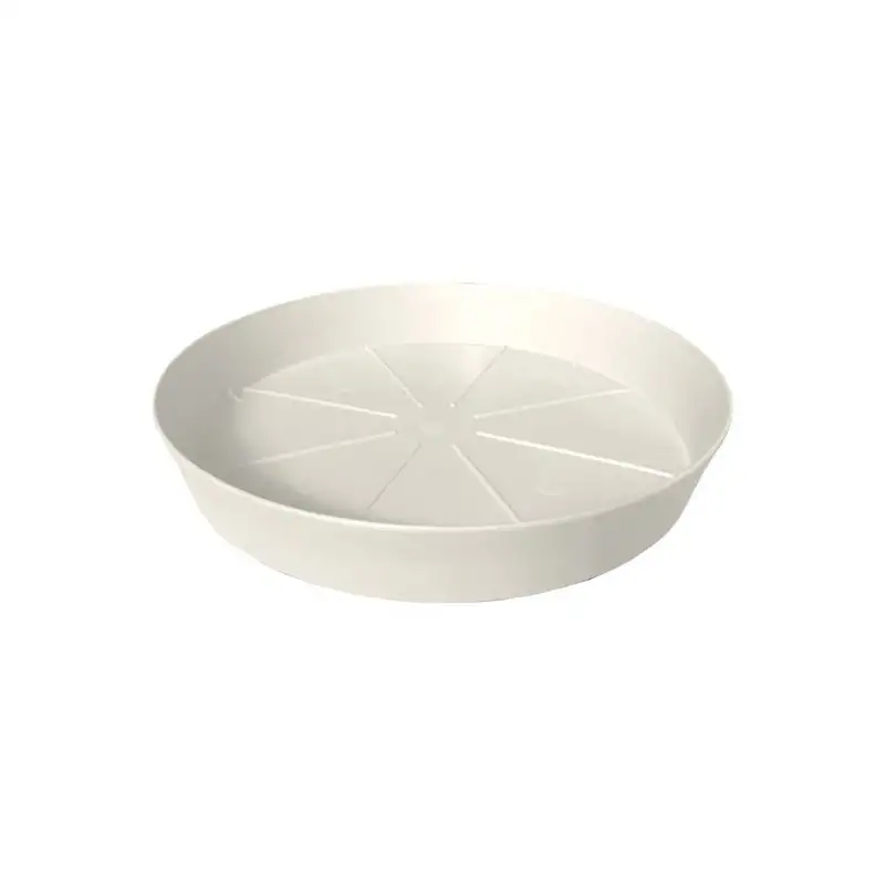 Sottovaso rotondo insci 34 bianco
