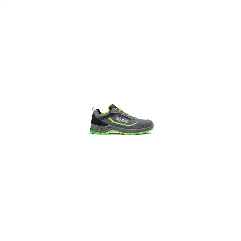 SPARCO SCARPE FELIX S1P GRIGIO VERDE FLUO TG 46