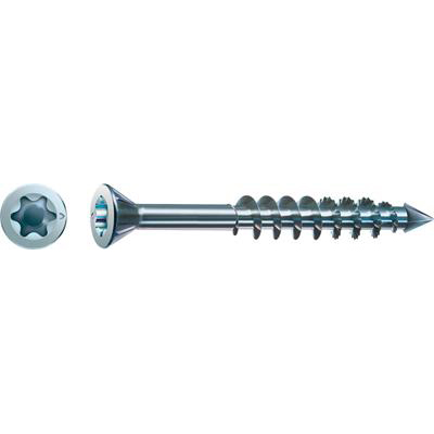 Spax-M - Viti MDF - Torx 15 testa piatta - 3,5 x 50 mm - Filettatura parziale - WIROX (200 pezzi)