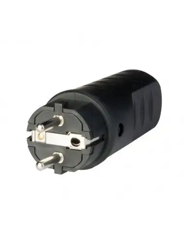 Spina Gomma 16A 2P+T St. Tedesca/Francese IP44 PolyPool