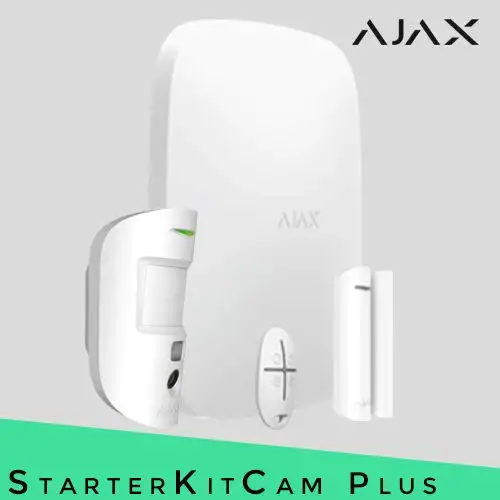 Ajax Kit con centrale dual sim 2G/3G, ethernet e Wi-Fi con videoverifica