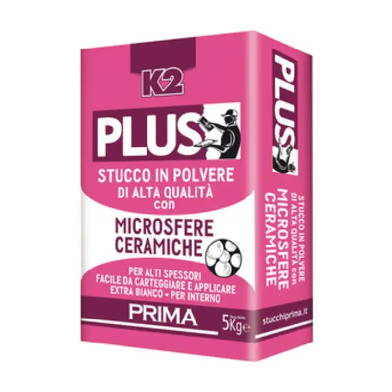 STUCCO PLUS MICROSFERE CERAMICHE K2 DA 5 KG
