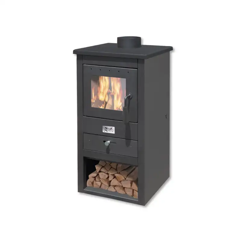 Stufa a legna athena 10,7 kw