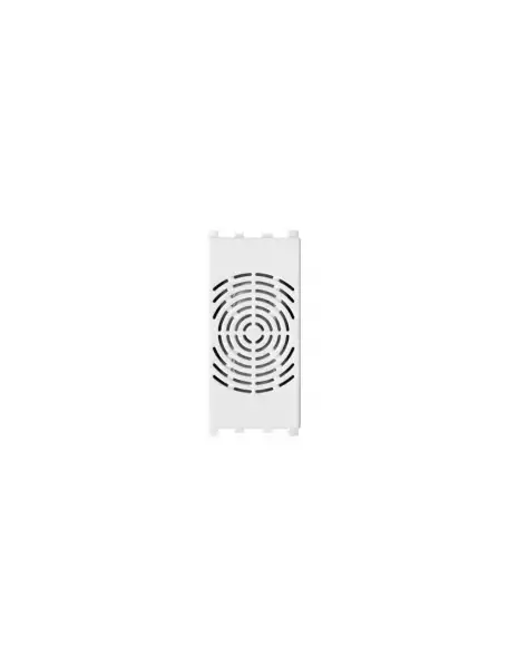 624B suoneria 6ax 220v bianco compatibile vimar plana 14373