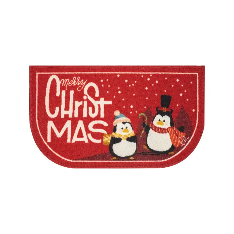 Tappeto christmas style mezza luna 40x70