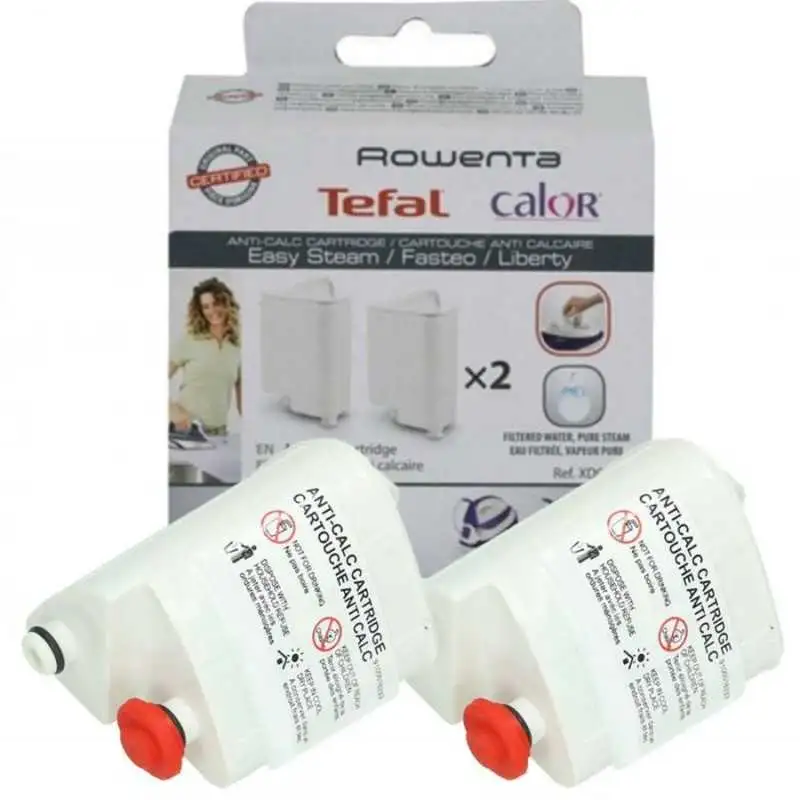Tefal Rowenta 2pz FILTRI CARTUCCIA FERRO STIRO STIRELLA Fasteo Liberty Easy Stea