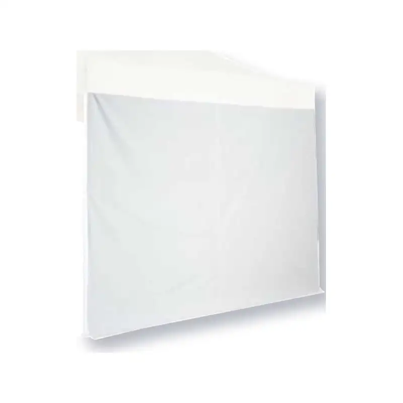 Telo laterale per gazebo expo altezza 1,81x4 metri bianco