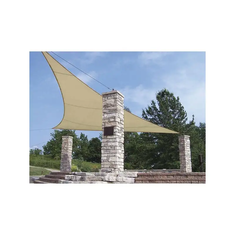 Tenda vela quadrata 5mx5m ecru