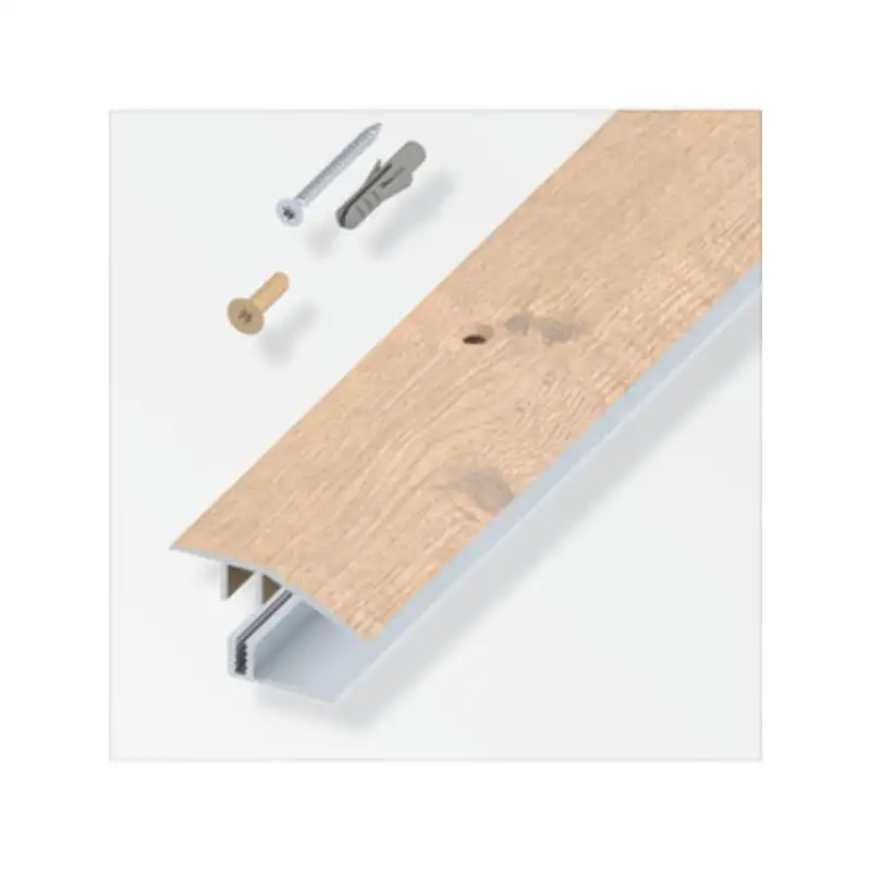 TERMINALE A SCIVOLO PER PARQUET ROVERE BEIGE 100 CM