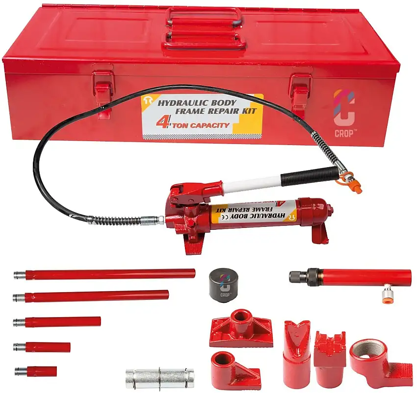 RODAC TL804N Pompa Idraulica 4 Ton Con Accessori