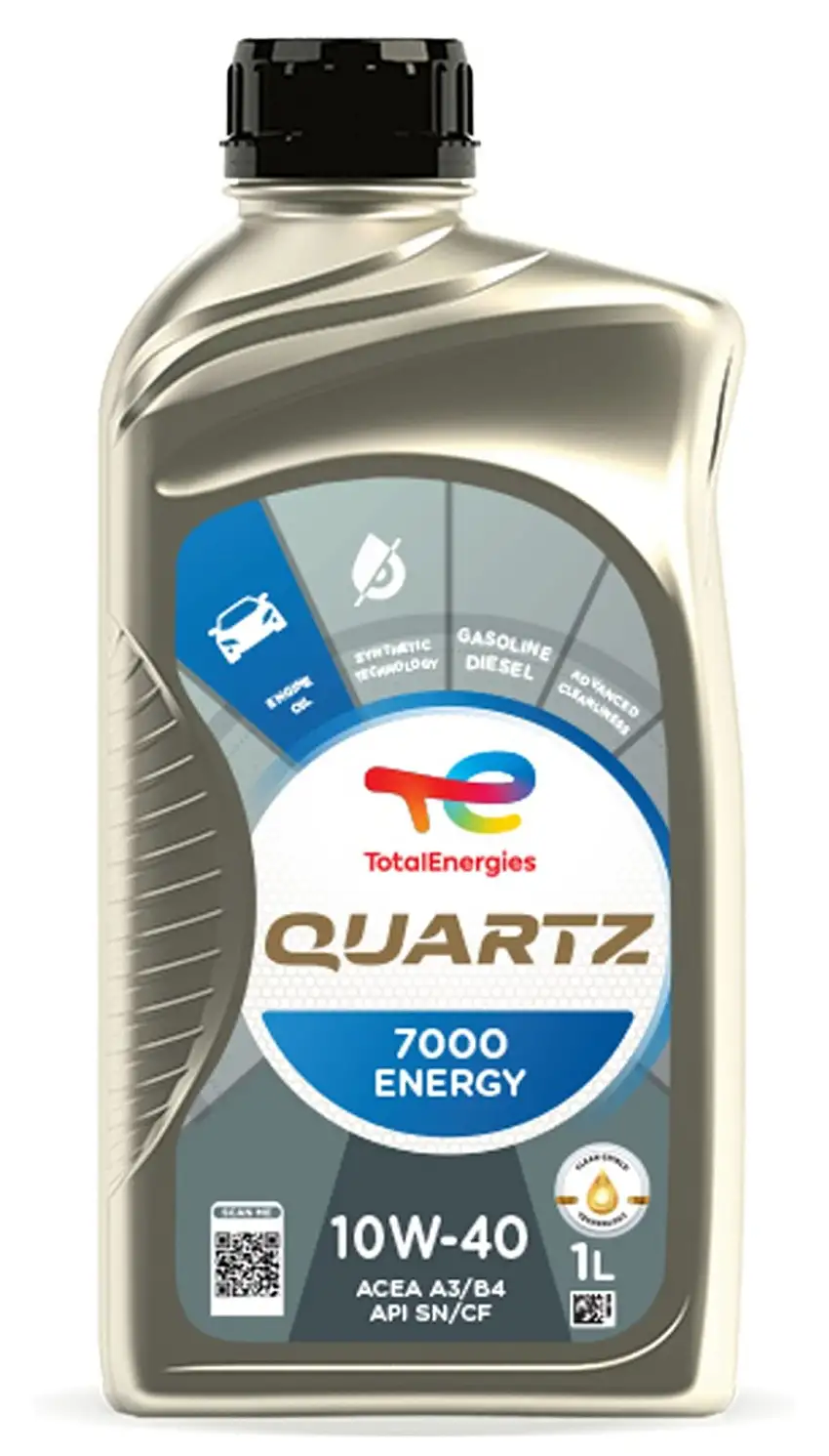 Total Quartz 7000 Energy 10w40 Olio Motore - 1 Litro