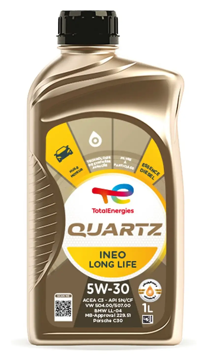 Total Quartz Ineo LongLife 5w30 Olio Motore - 1 Litro