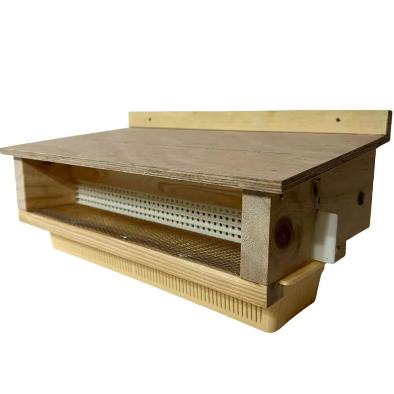 trappola raccogli polline professionale in legno per ania CUBICA Dadant
