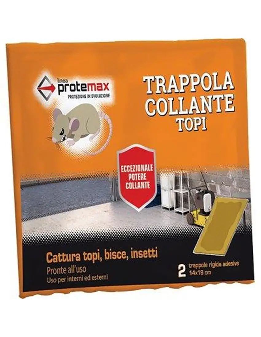 TRAPPOLA TOPI ADESIVA PROTEMAX CM 20X15 CFPZ 2