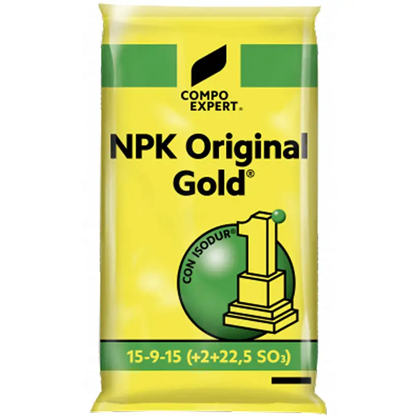 Concime Universale "Original Gold" per siepi e alberi da giardino a lenta cessione kg 10