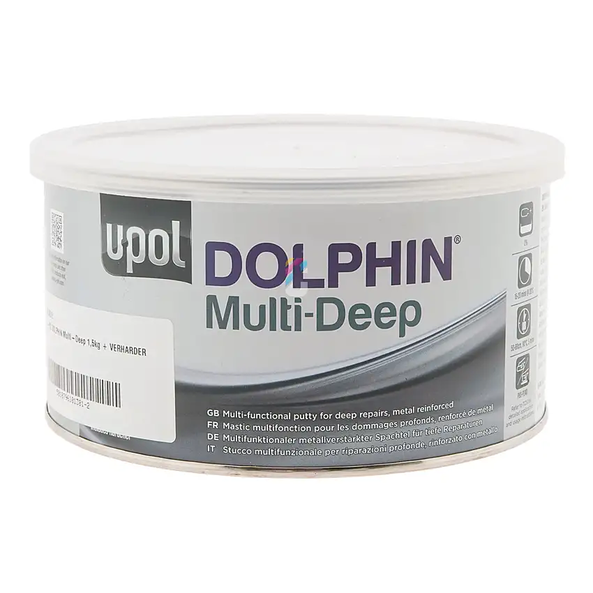 U-POL DOLPHIN Multi-Deep 2K Stucco ad alto riempimento 1,5 kg + Indurente