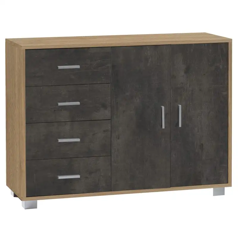 UFFICIO DOULBE MOBILE 2A 4C 116X86 NOCE ST/NERO