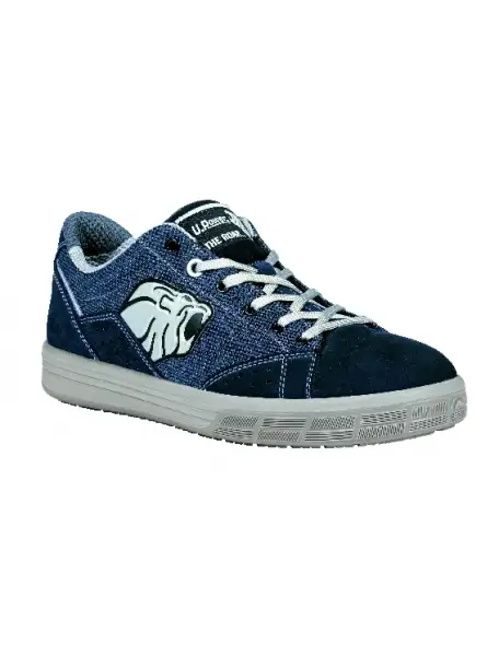 scarpe con tomaia canvas extra strong traspirante con inserti in morbida pelle scamosciata UGUSN20056-43 trophy