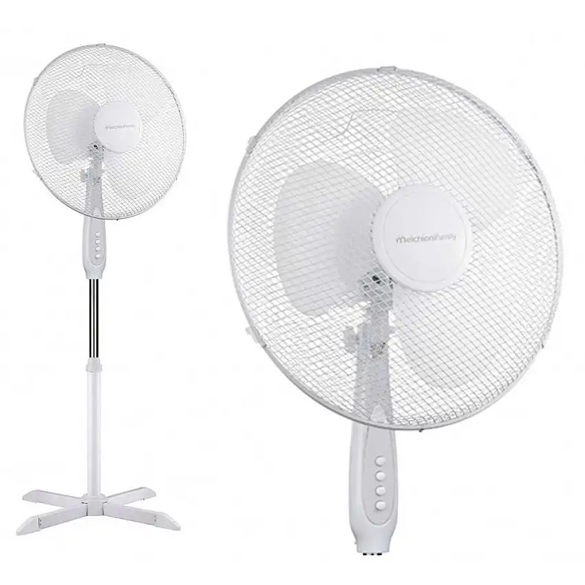 VENTILATORE PIANTANA MELCHIONI PALA 40 AGITATORE RINFRESCATORE PIEDI 40W