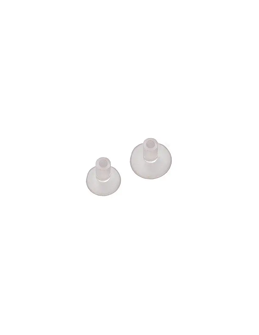 VENTOSA + GAMBO PVC TRASPARENTE G.MM 6X12 D.MM 15 CFPZ 300
