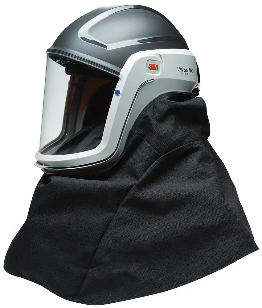 3M M406 Casco Con Visiera e Coprispalla Versaflo